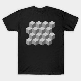 Small cube wall T-Shirt